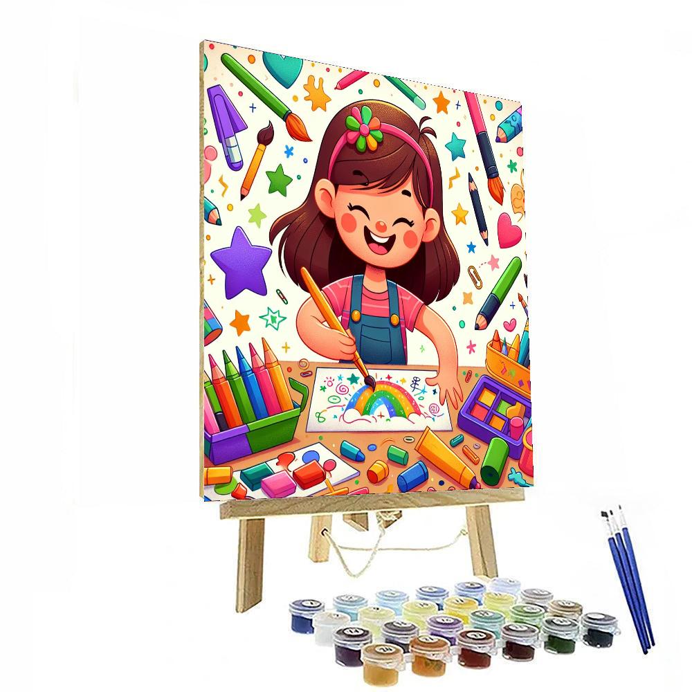 Creative Arts And Crafts Painting By Numbers Kit
