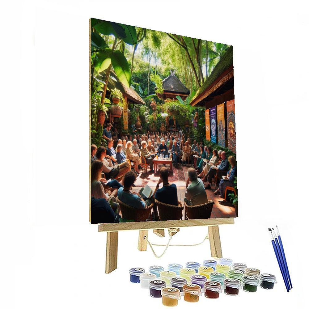 Ubud Writers And Readers Festival Paint By Numbers Art