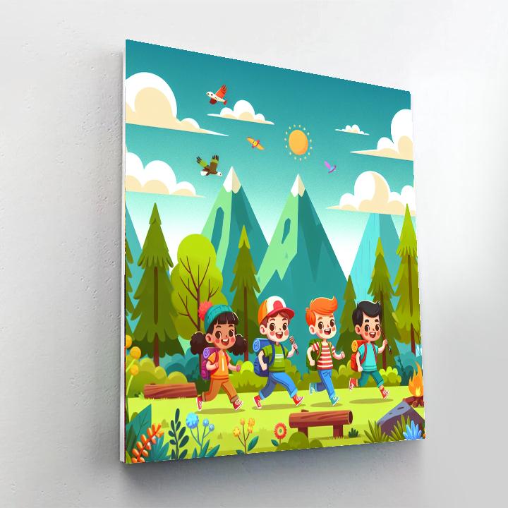 Outdoor Adventure Explorers Paint By Numbers Kits