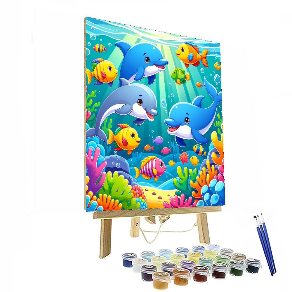 Adventurous Ocean Friends Paint By Numbers