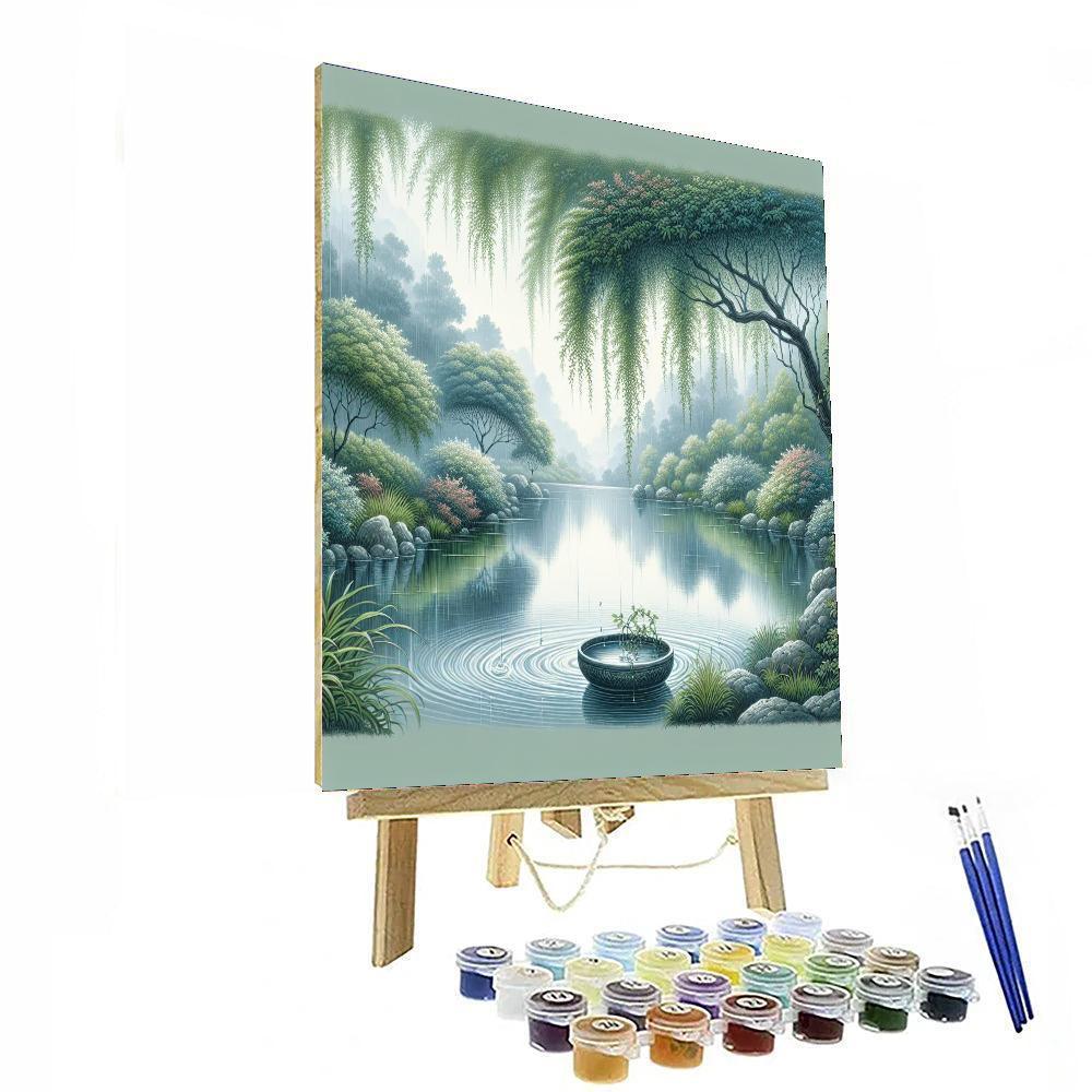 Rainy Day Reflection Numbered Painting Kits