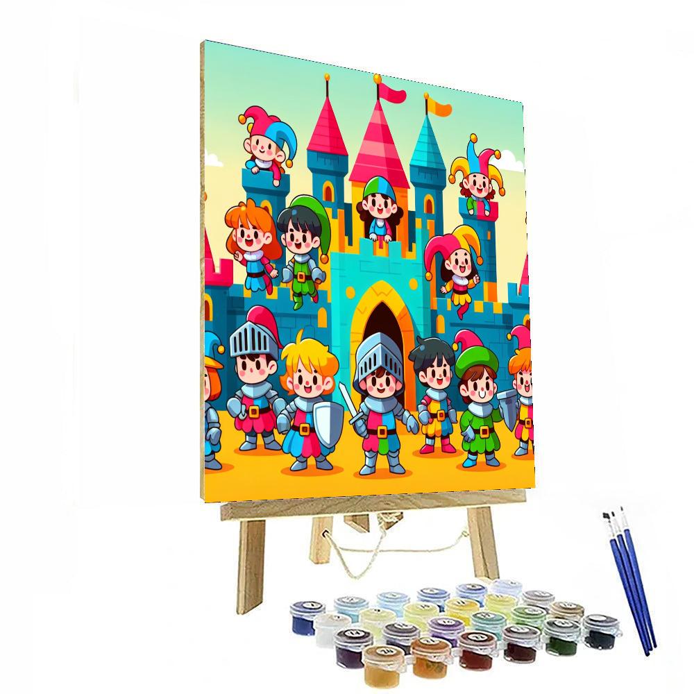 Medieval Mischief Numbered Painting Kits