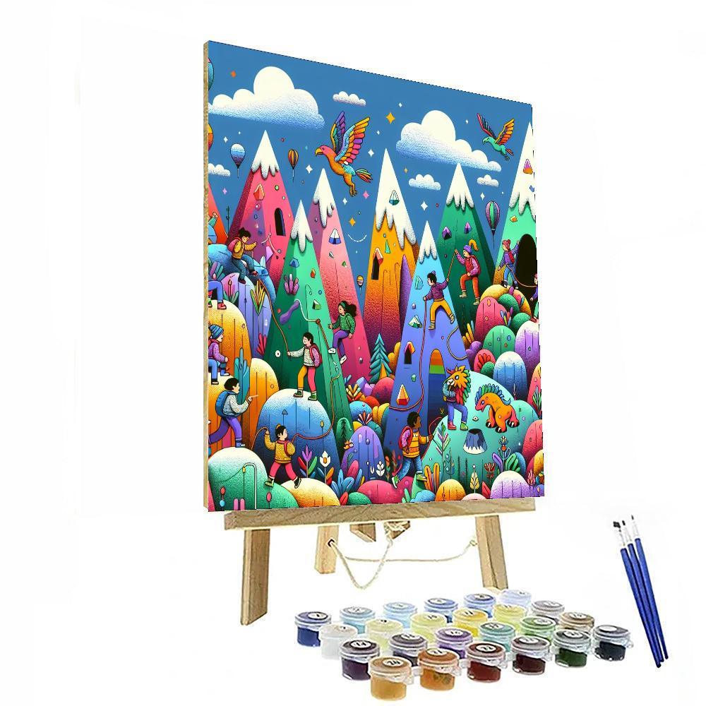 Mystic Mountains Quest Numbered Painting Kits
