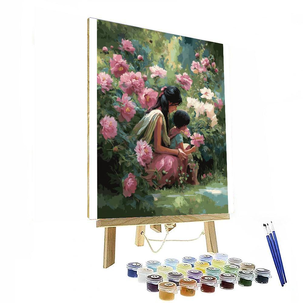 Tender Blooms DIY Paint By Numbers