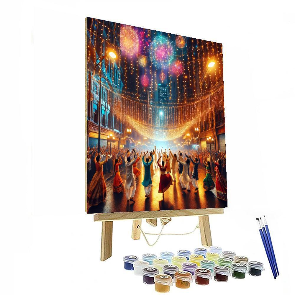 Diwali Carnival - Leicester Paint By Color