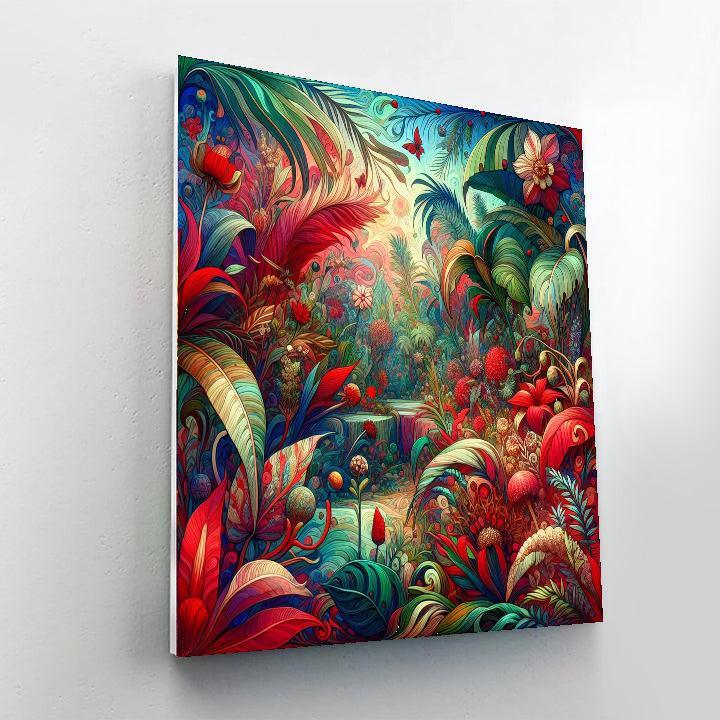 Bohemian Botanical Dream DIY Paint By Numbers