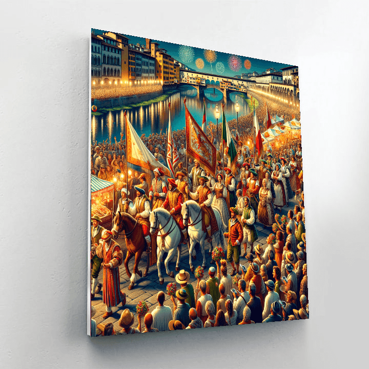 Festa Di San Giovanni - Italy DIY Paint By Numbers