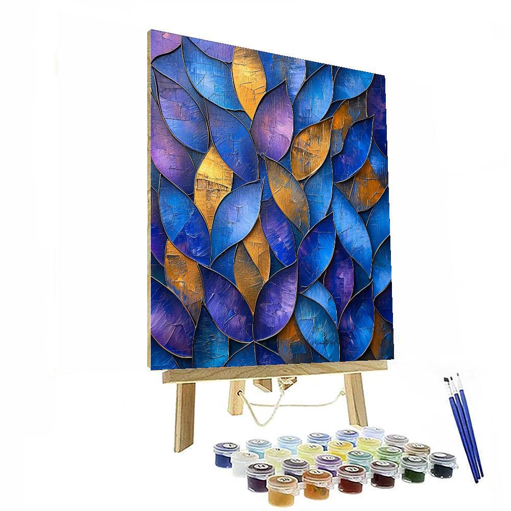 Paul Cézanne Inspired Layered Dreams  Paint By Numbers Kits