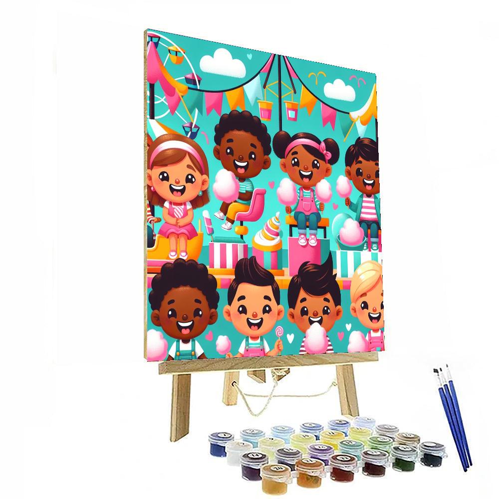 The Great Carnival Number Painting