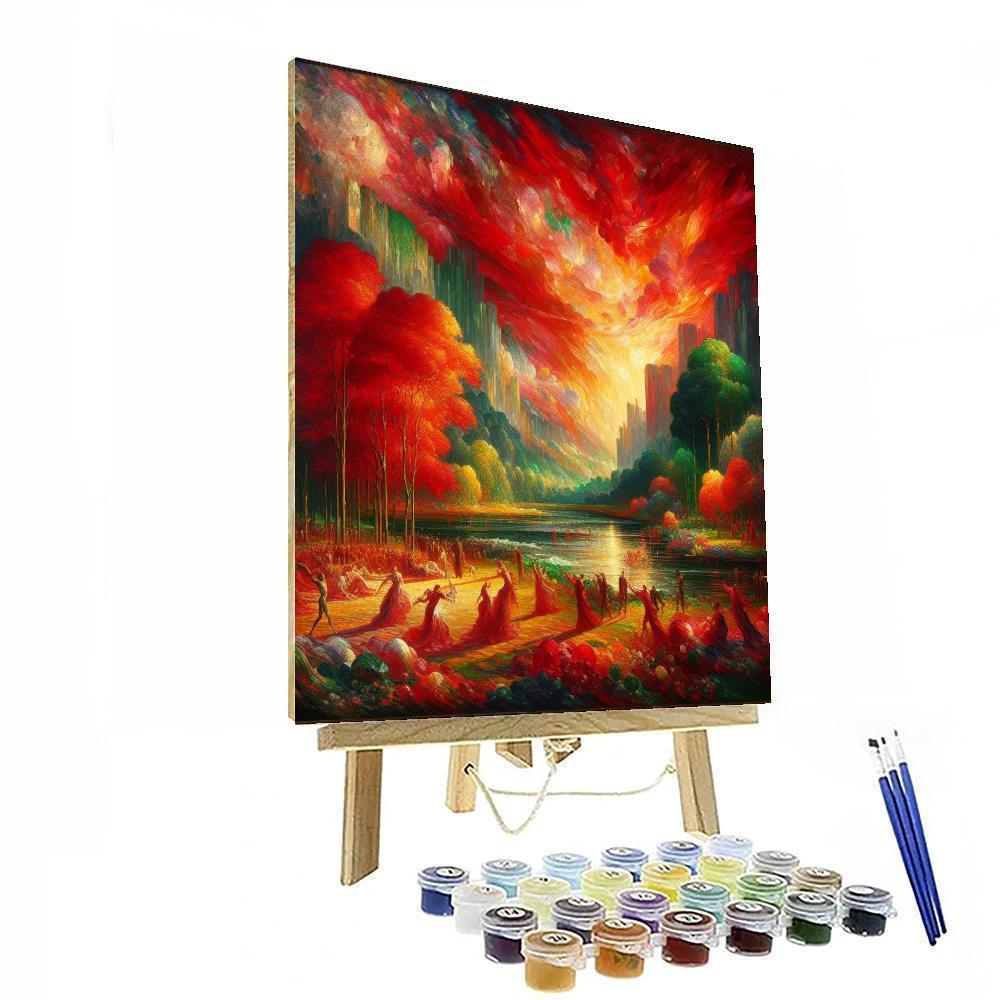 Frida's Vibrant Muse Paint By Number