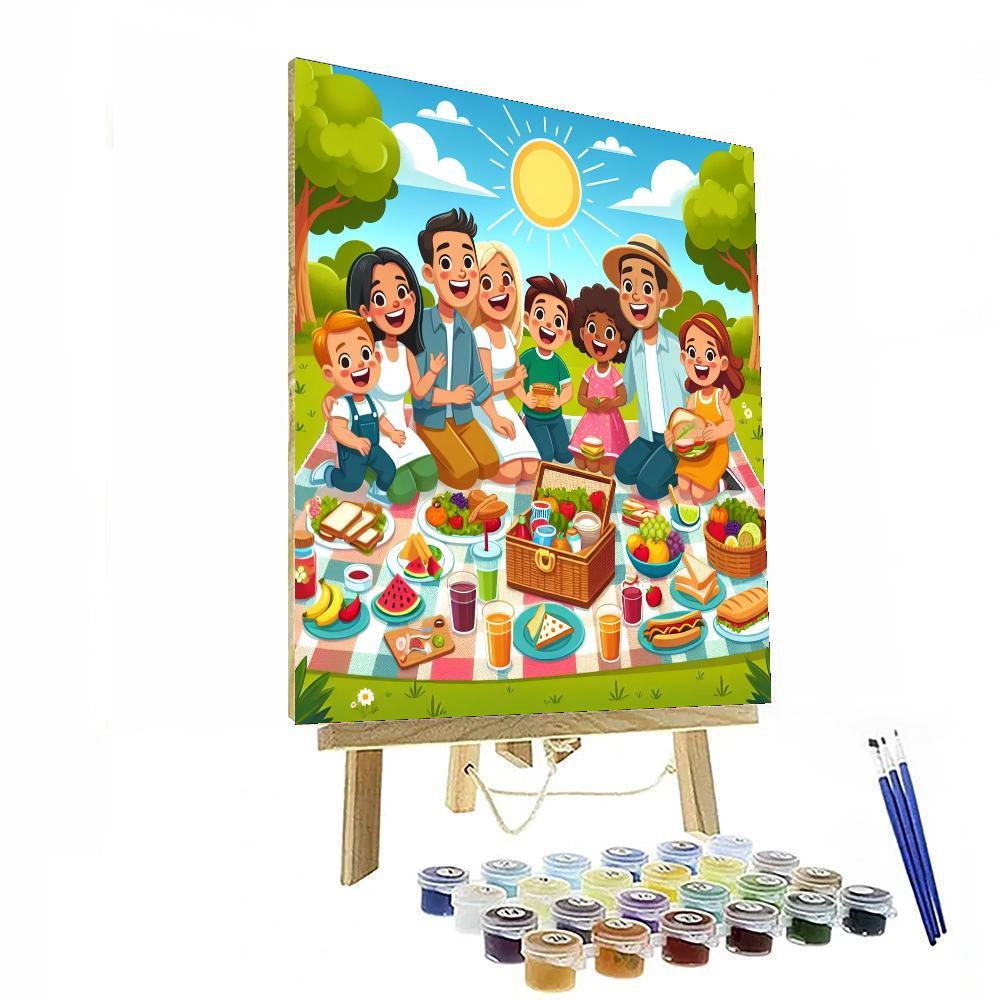 Happy Family Reunion Paint By Numbers Kits