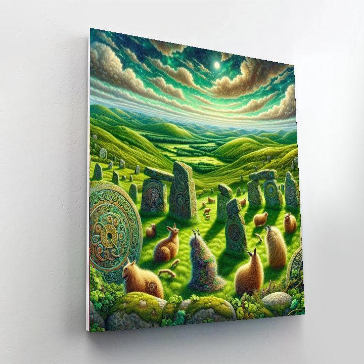 Celtic Fantasy Paint By Numbers Kits