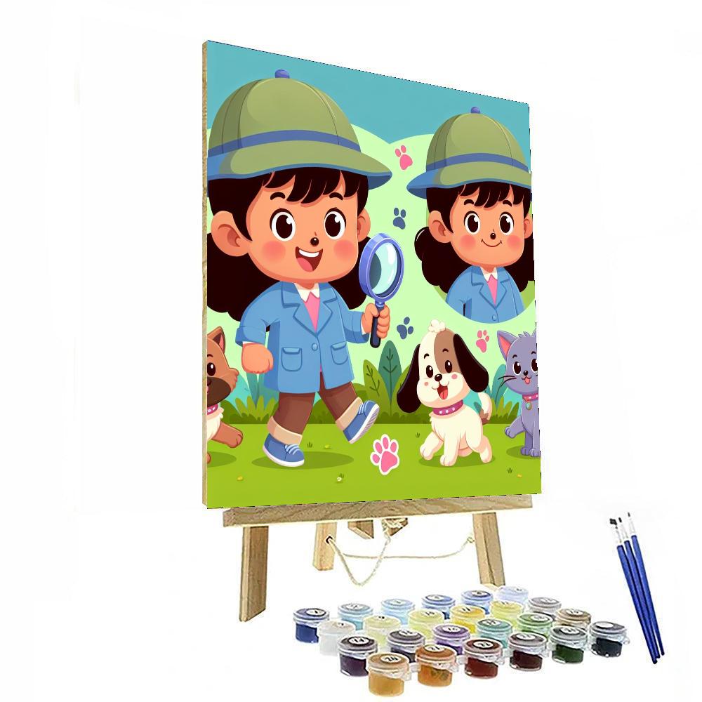 Pet Detective Quest Paint By Numbers