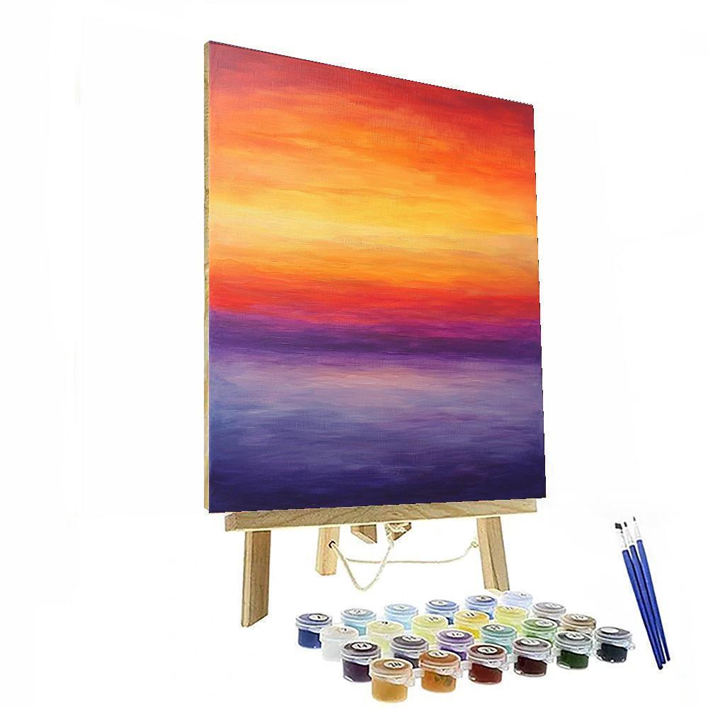 Frida Kahlo Inspired Sunset Dreams  Paint By Numbers Art