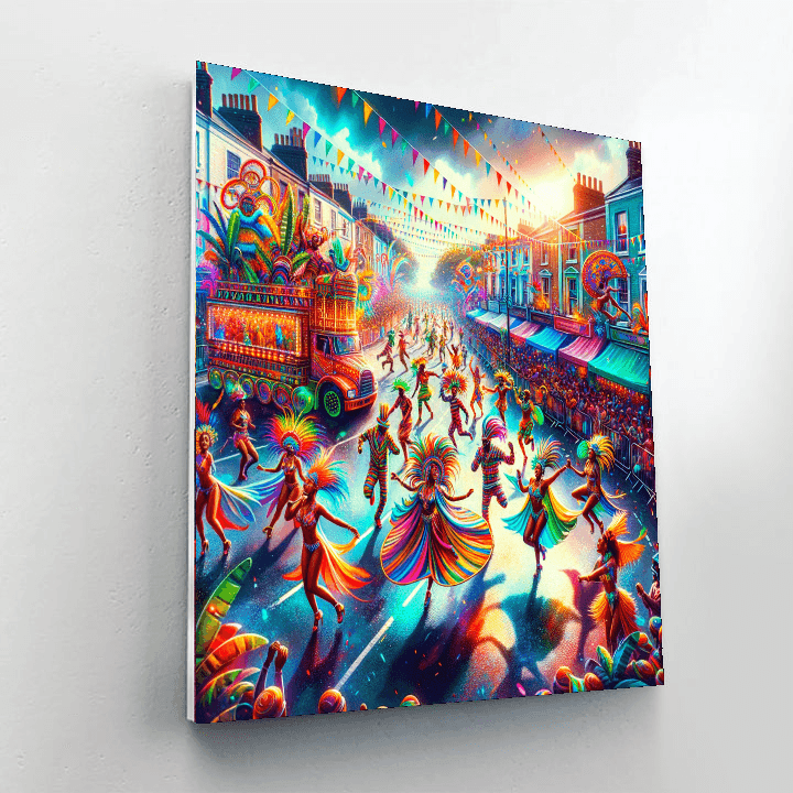 Carnival Of Notting Hill - United Kingdom Paint By Numbers