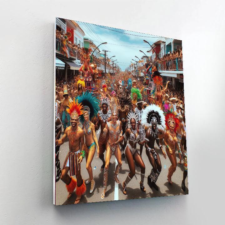 Sitges Carnival - Spain Painting Number Kit
