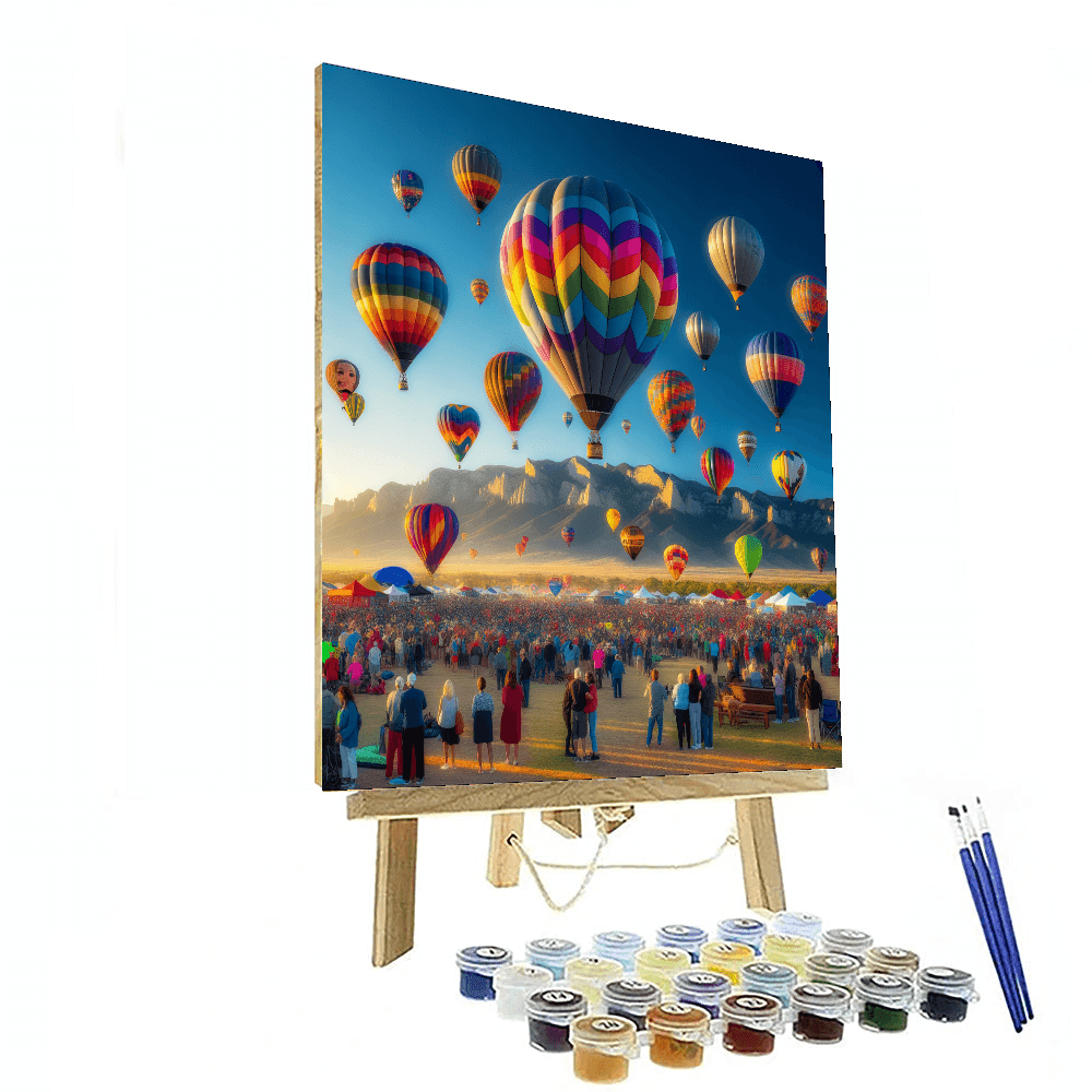 International Balloon Fiesta - United States Paint By Color