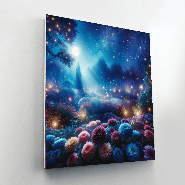 Ethereal Night Garden Paint By Number