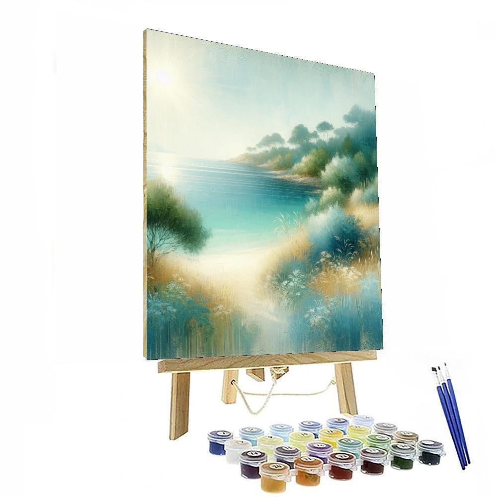 Impressionist Seaside Escape Paint By Numbers Kits