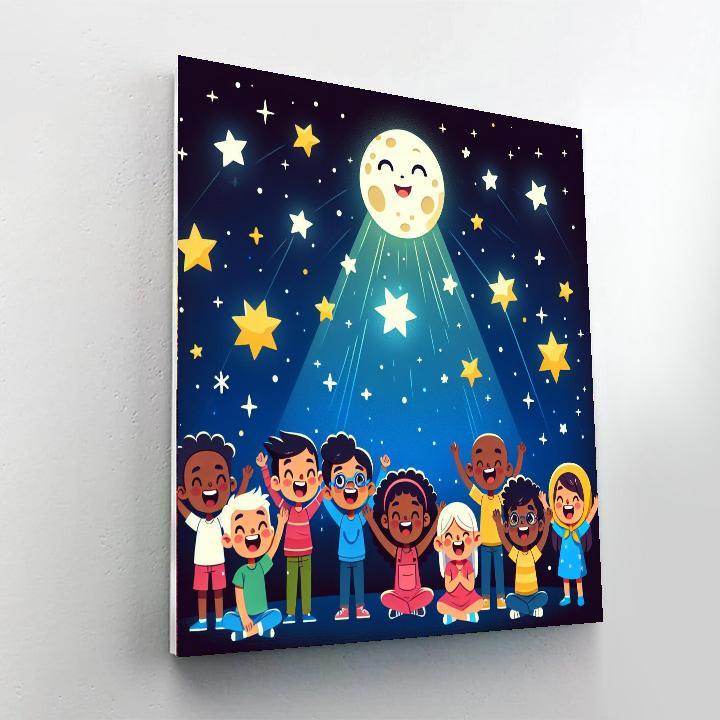 Charming Starry Adventures Paint By Number