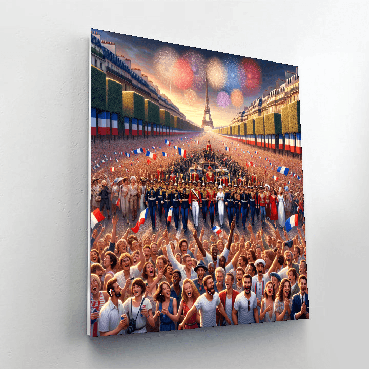 Bastille Day Paint By Number