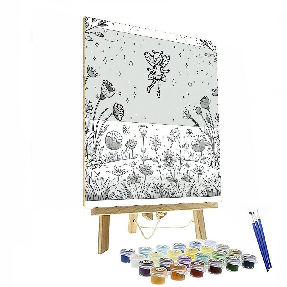 Mystic Meadow's Magic Paint By Numbers Art