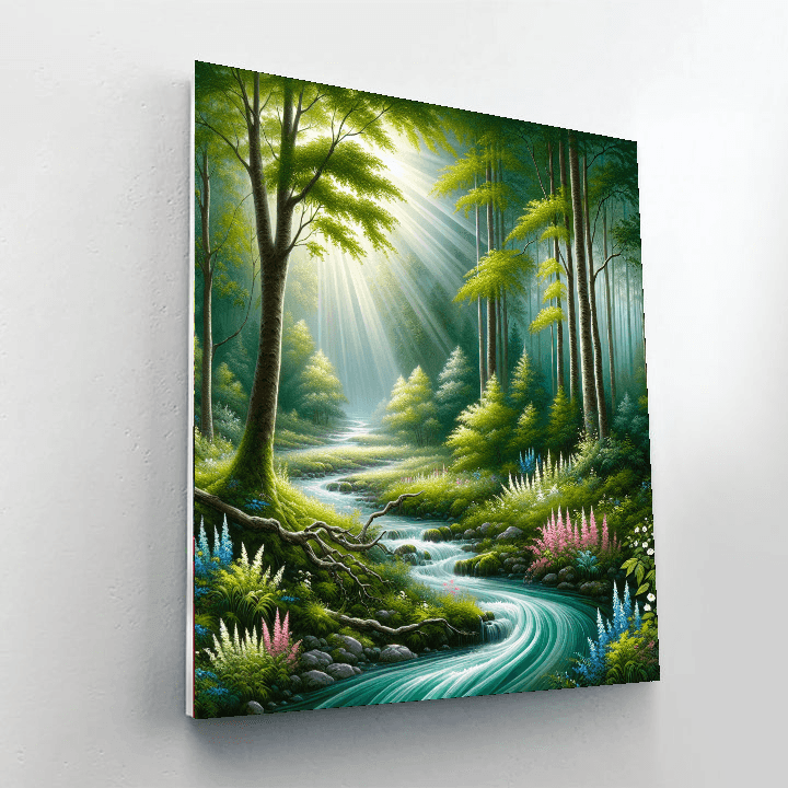 Forest Retreat Paint By Number