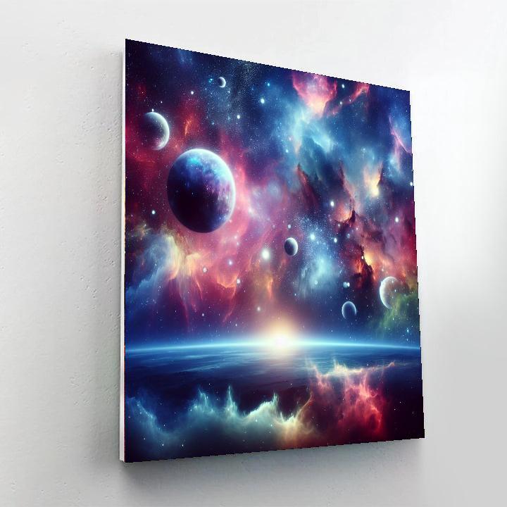 Galactic Wonder Exploration Painting By Numbers Kit