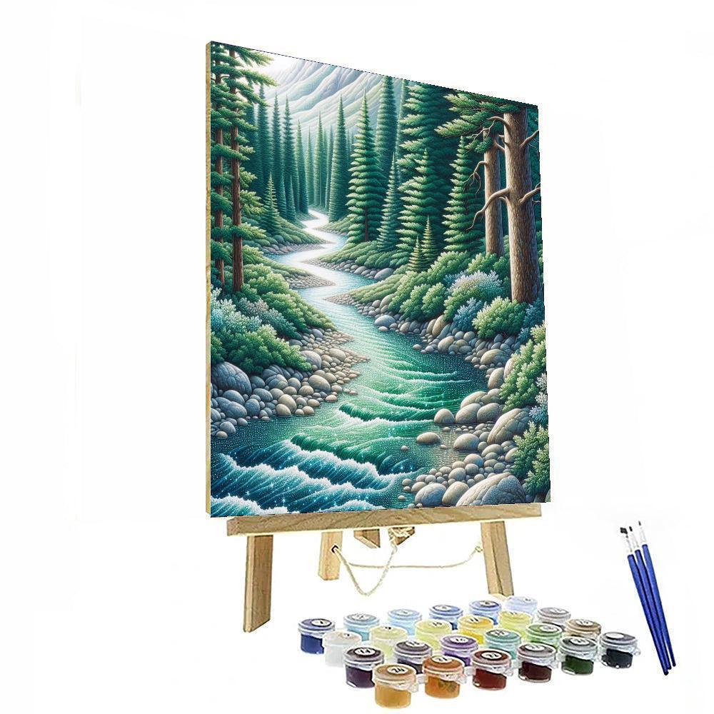 Mountain Creek Tranquility Paint By Number
