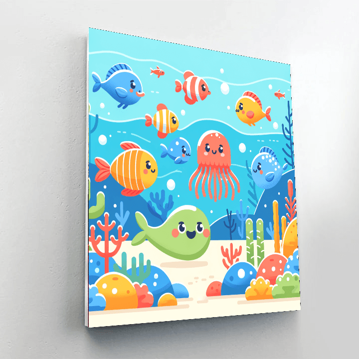 Ocean Adventure Exploration Paint By Number