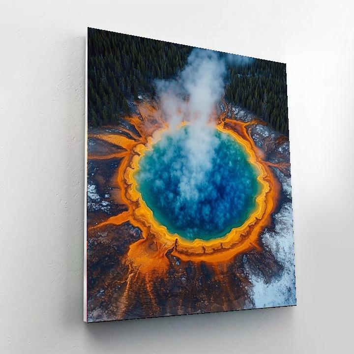 Grand Prismatic Spring - Usa Paint By Number