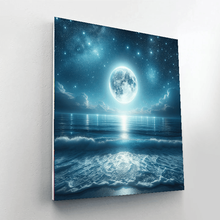 Starlit Ocean Escape DIY Paint By Numbers