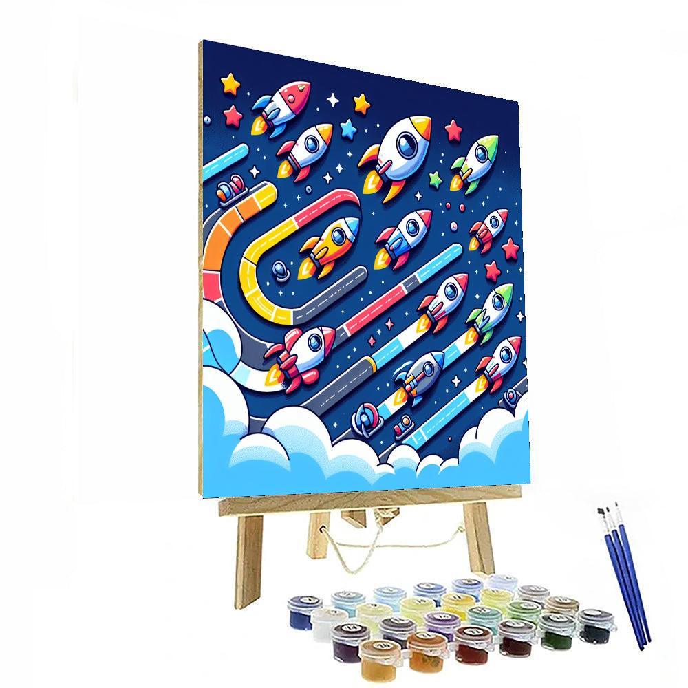 Rocket Racers Rally Paint By Color