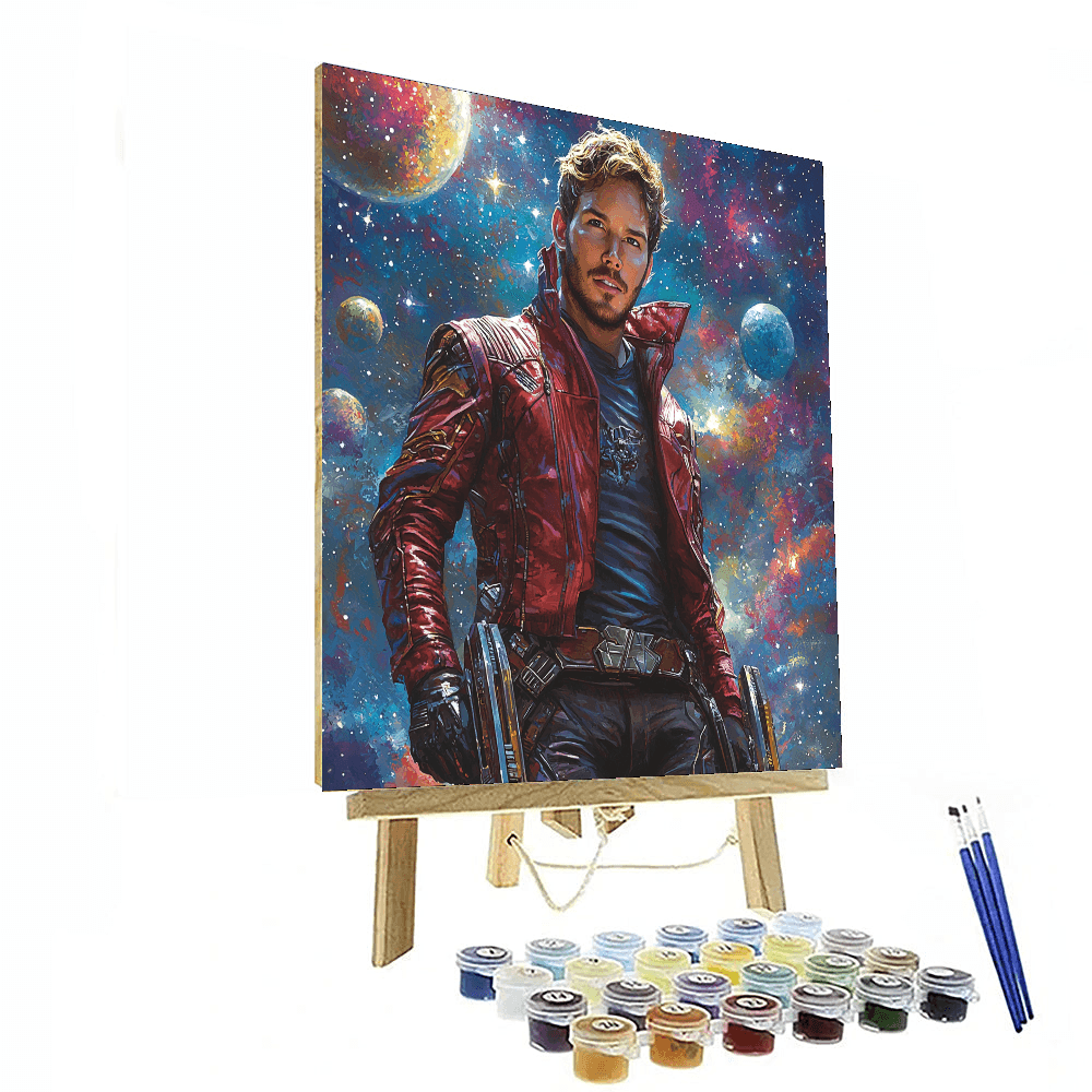 Chris Pratt: From Guardian To Adventurer Extraordinaire Numbered Painting Kits