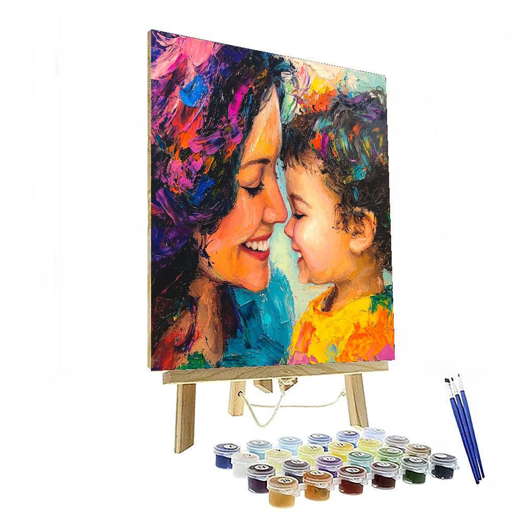 Mommy's Little Artist Paint By Number