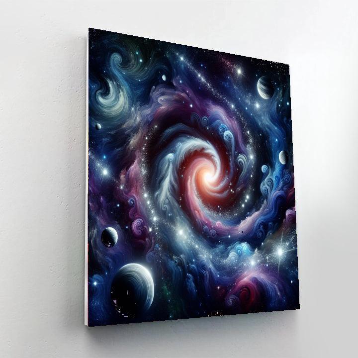 Galactic Wonders Expedition DIY Paint By Numbers