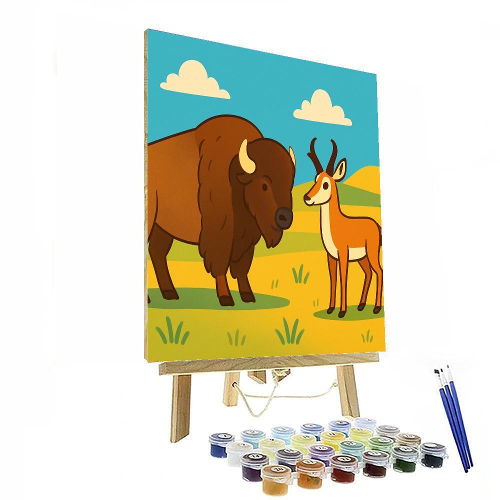 Peaceful Plains Paint By Numbers Kits