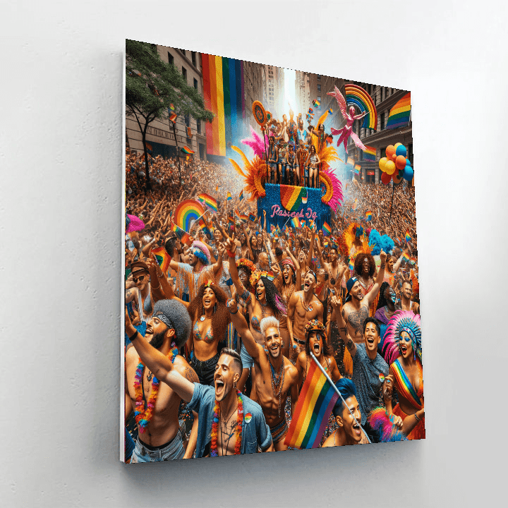 San Francisco Pride Parade Paint By Numbers Kits