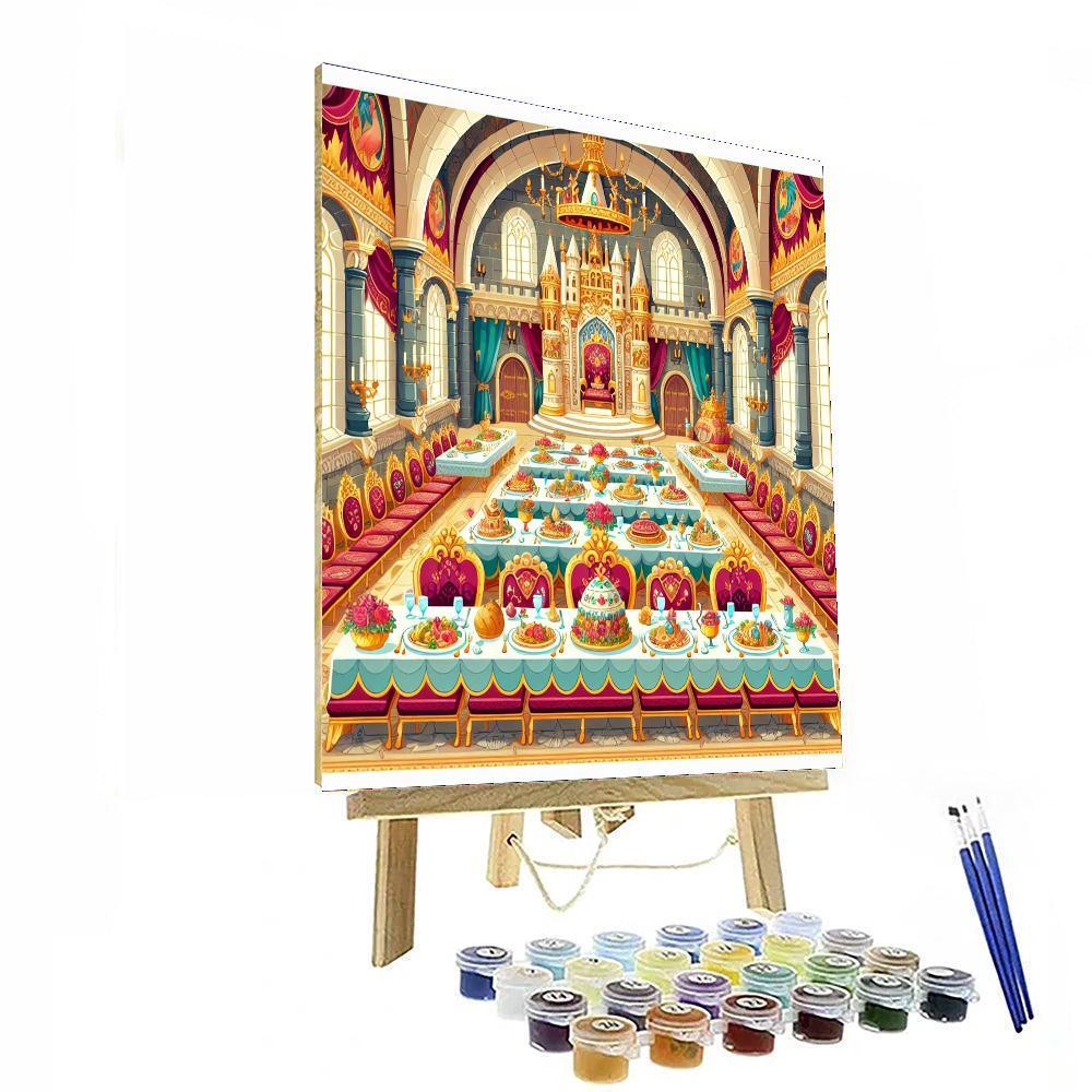 Royal Feast Celebration Paint By Numbers Art