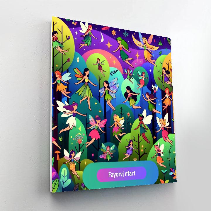 Forest Fairy Tale Magic Numbered Painting Kits