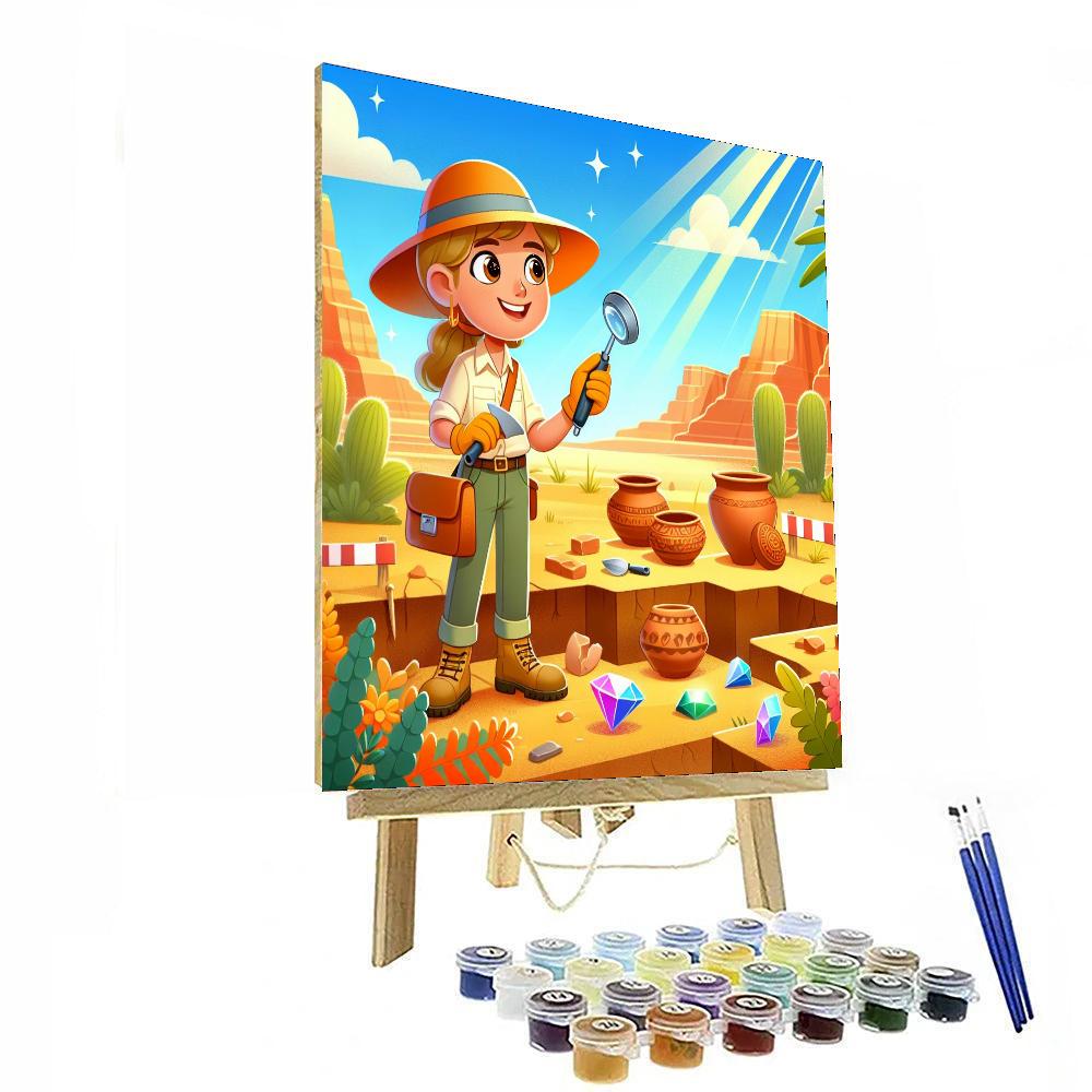 Ancient Artifact Expedition DIY Paint By Numbers