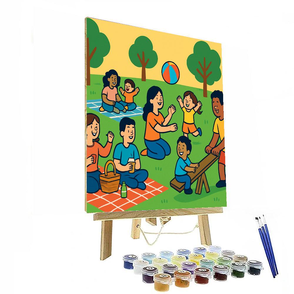 Festive Family Fun Numbered Painting Kits