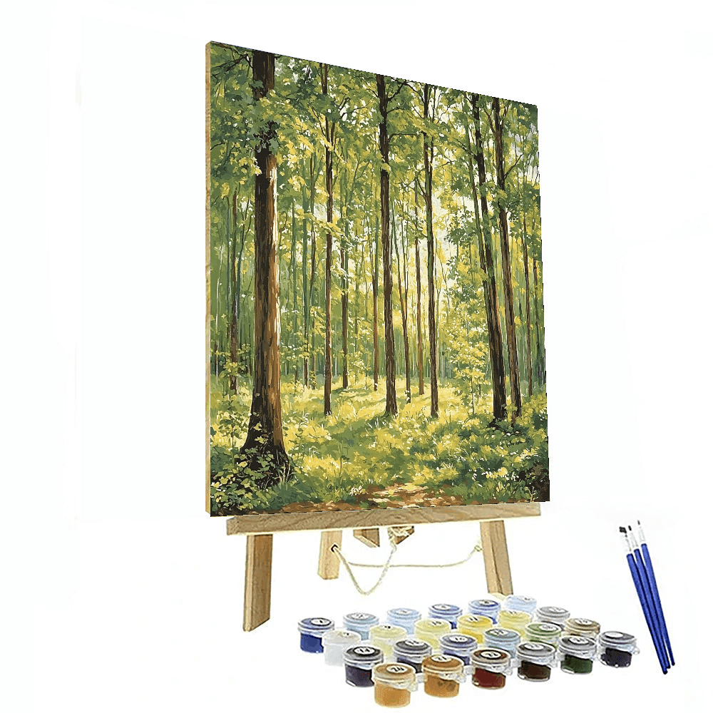 Hogarth Inspired Whispers of the Forest - DIY Painting By Numbers Kit