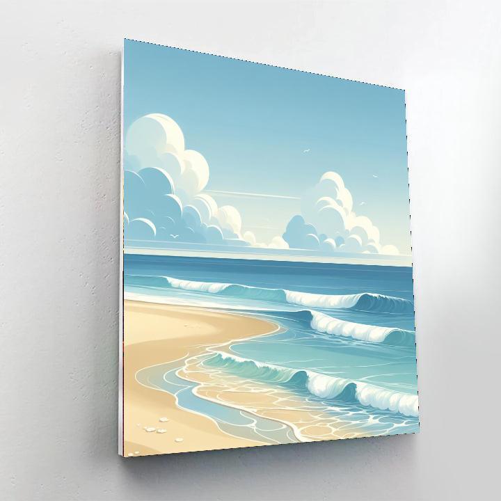 Beachside Harmony Painting Number Kit