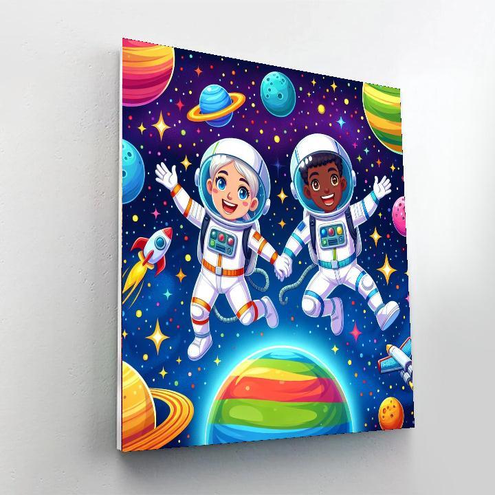 Epic Adventure In Space Paint By Numbers