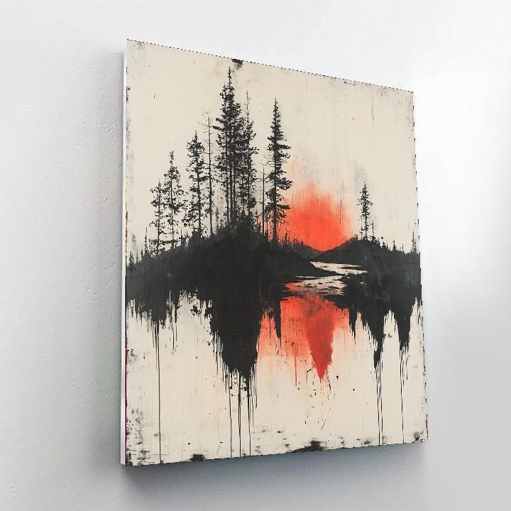 Banksy Inspired Nature's Voice  Numbered Painting Kits