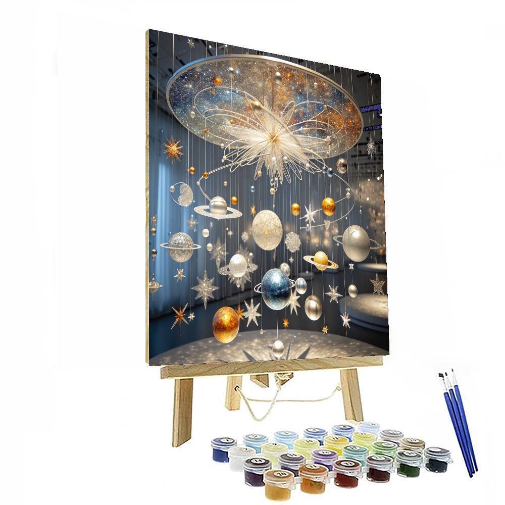 Celestial Harmony Mobile Paint By Number