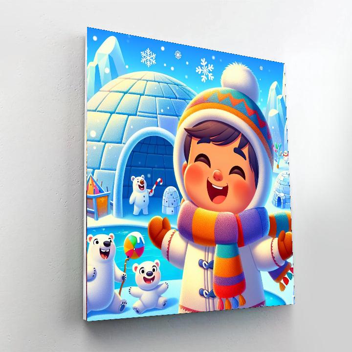 Frozen Kingdom Journey Painting Number Kit