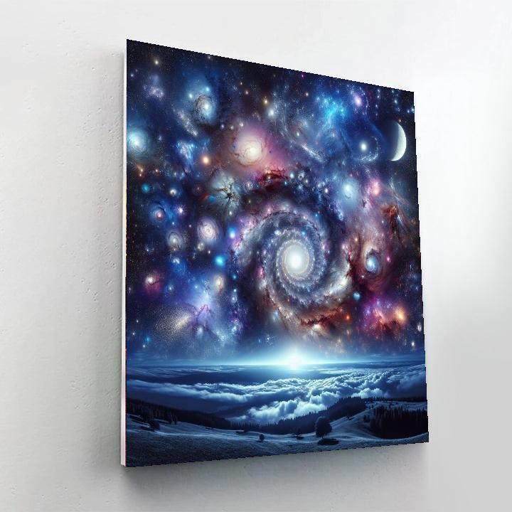 Magical Night Skies Paint By Numbers Kits