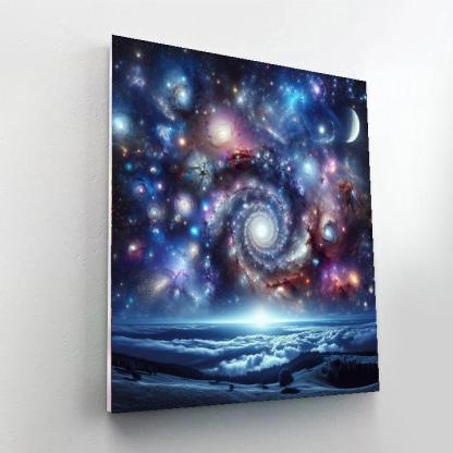 Magical Night Skies Paint By Numbers Kits